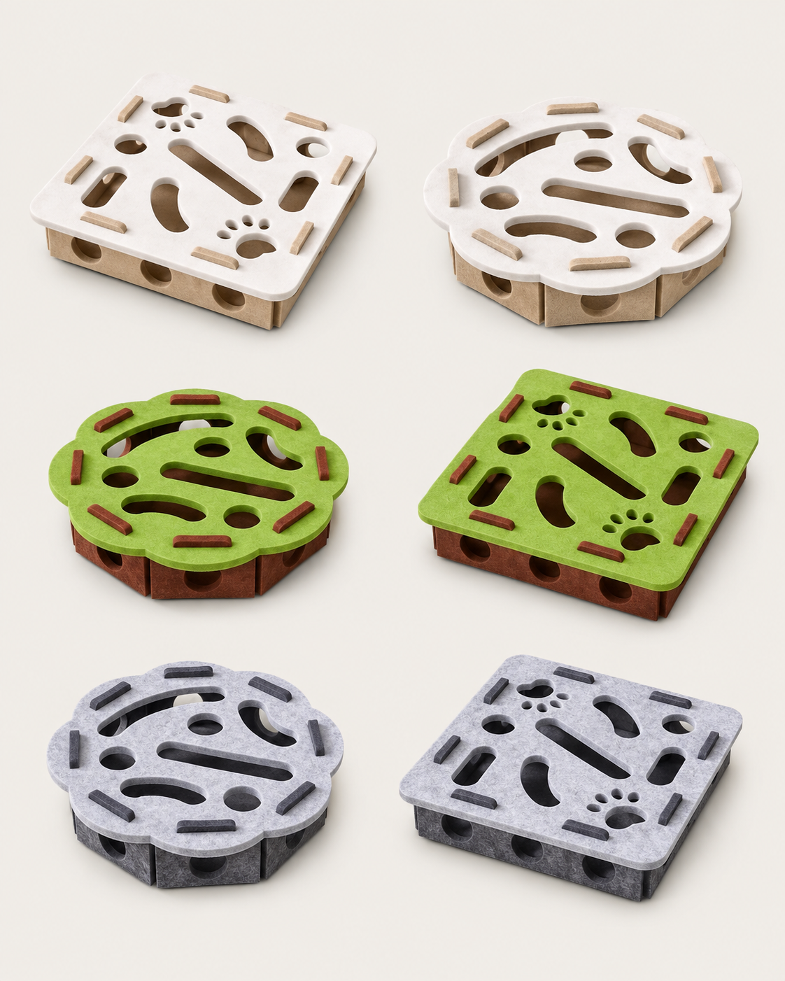 PuzzlePaws Cat Play Box by Scooth Pet
