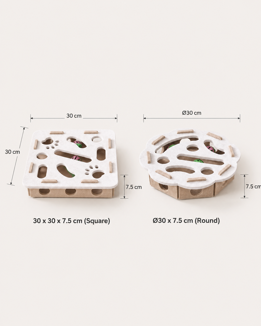 PuzzlePaws Cat Play Box by Scooth Pet