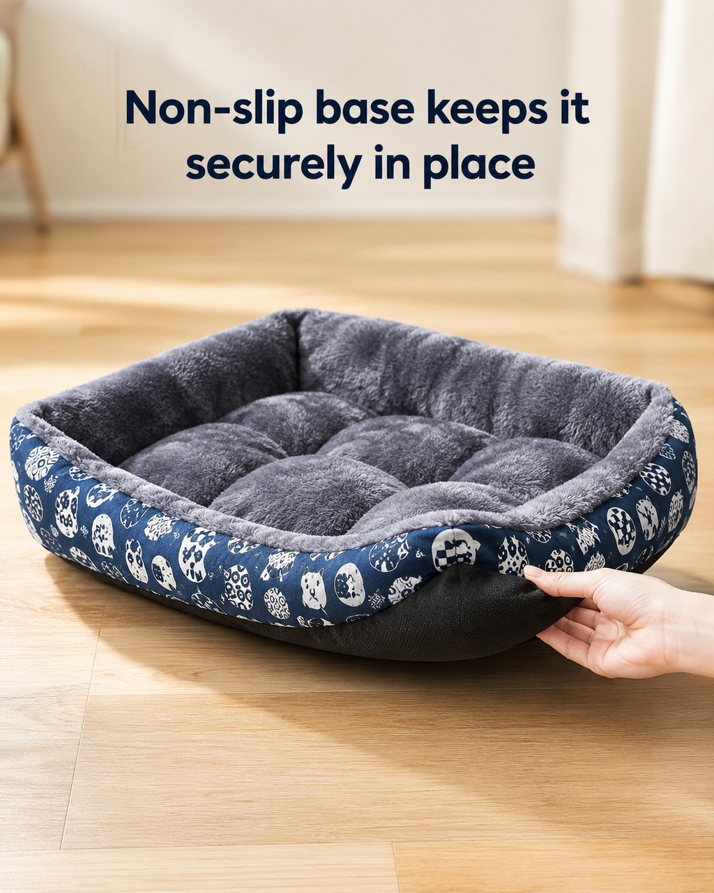 DreamNest Bolster Pet Bed by Scooth Pet