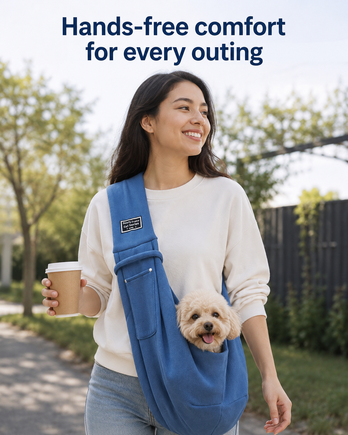 CarryNest Pet Sling Carrier by Scooth Pet