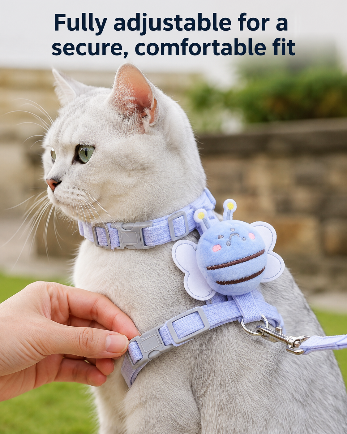 BuzzWalk Cat Harness & Lead Set by Scooth Pet