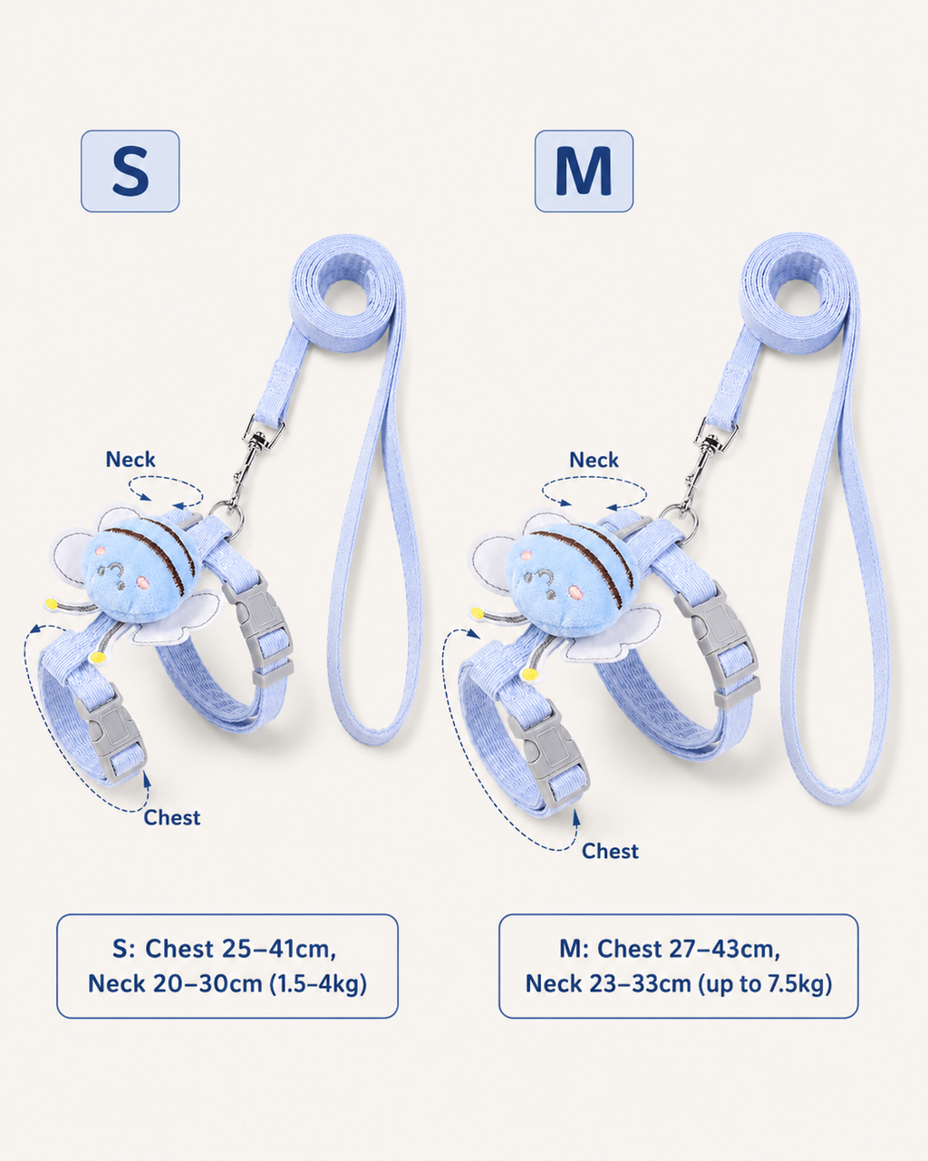 BuzzWalk Cat Harness & Lead Set by Scooth Pet