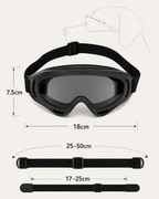 TrailShield UV Dog Goggles by Scooth Pet
