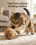 BunnyBounce Fur Cat Toy by Scooth Pet