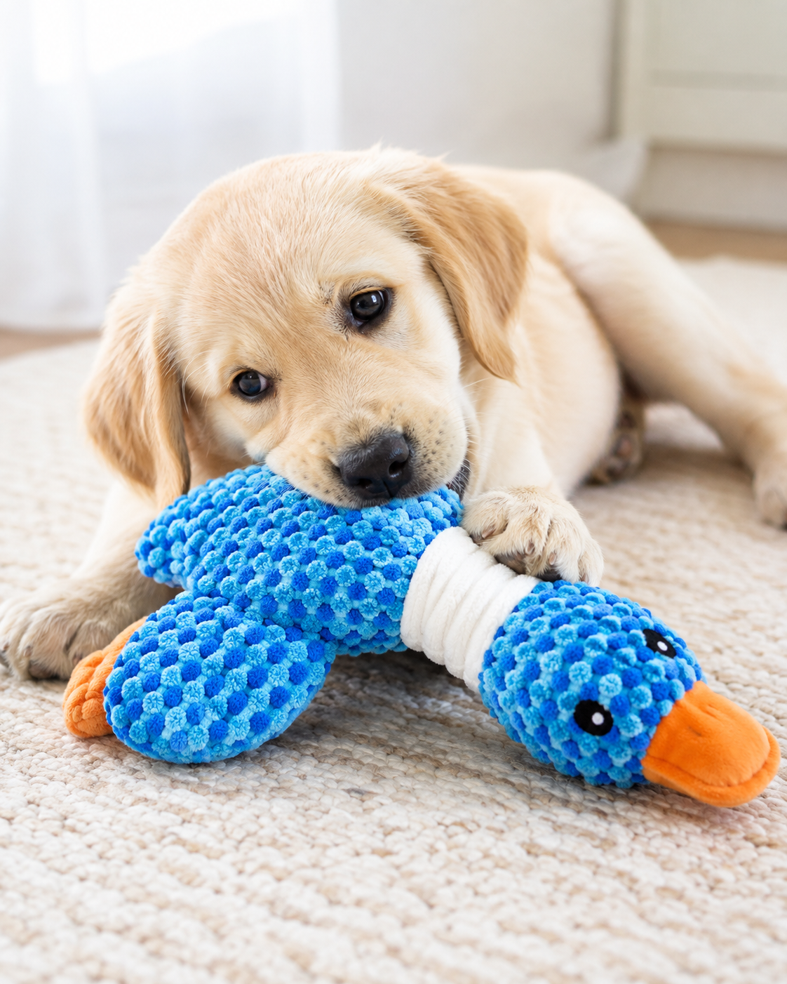 DuckBuddy Plush Duck Toy by Scooth Pet