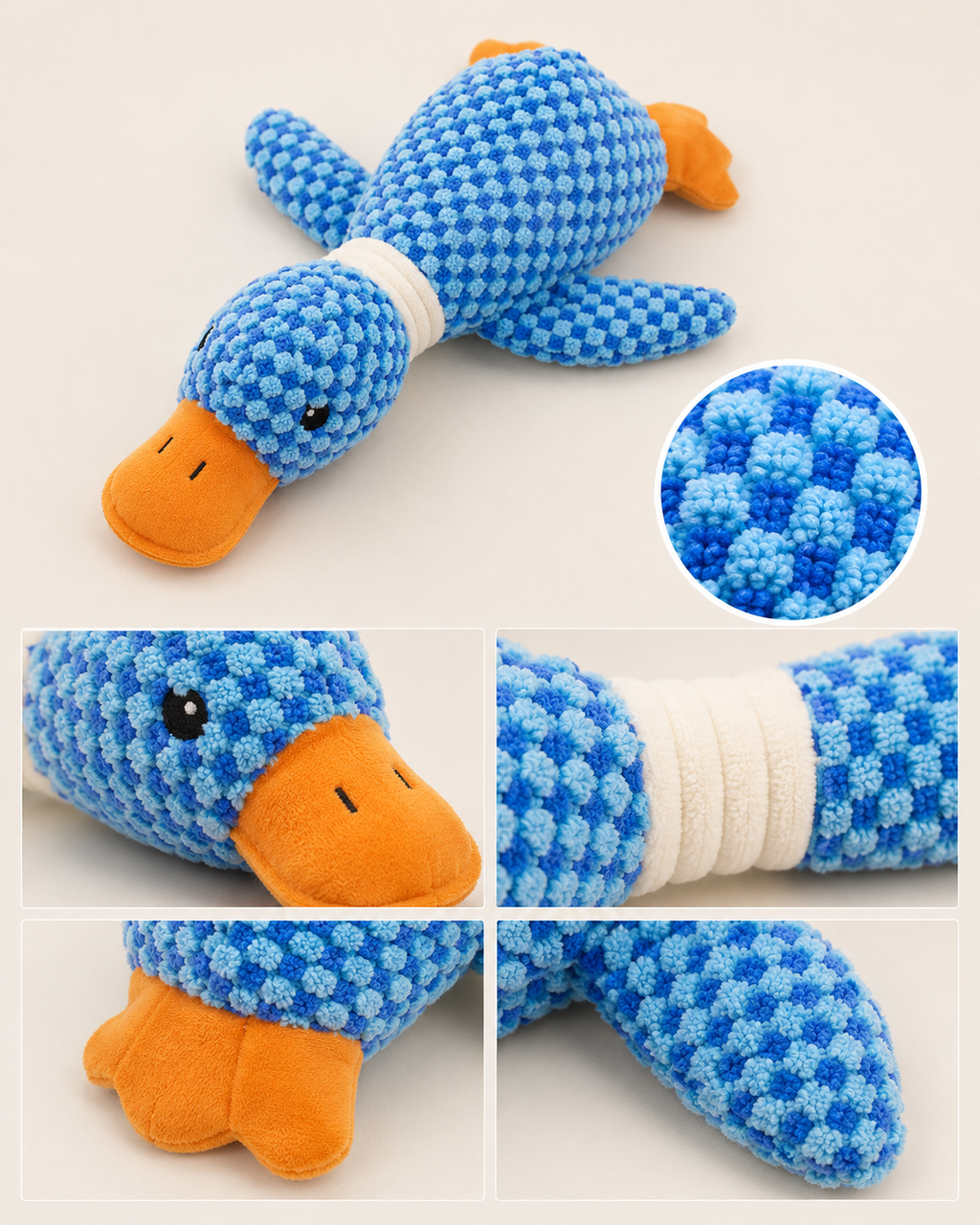 DuckBuddy Plush Duck Toy by Scooth Pet