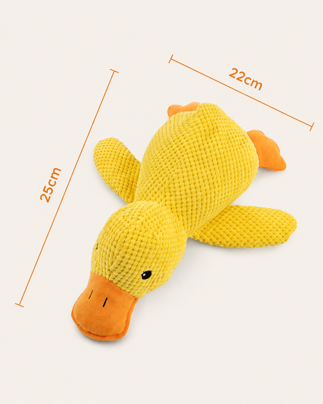 DuckBuddy Plush Duck Toy by Scooth Pet
