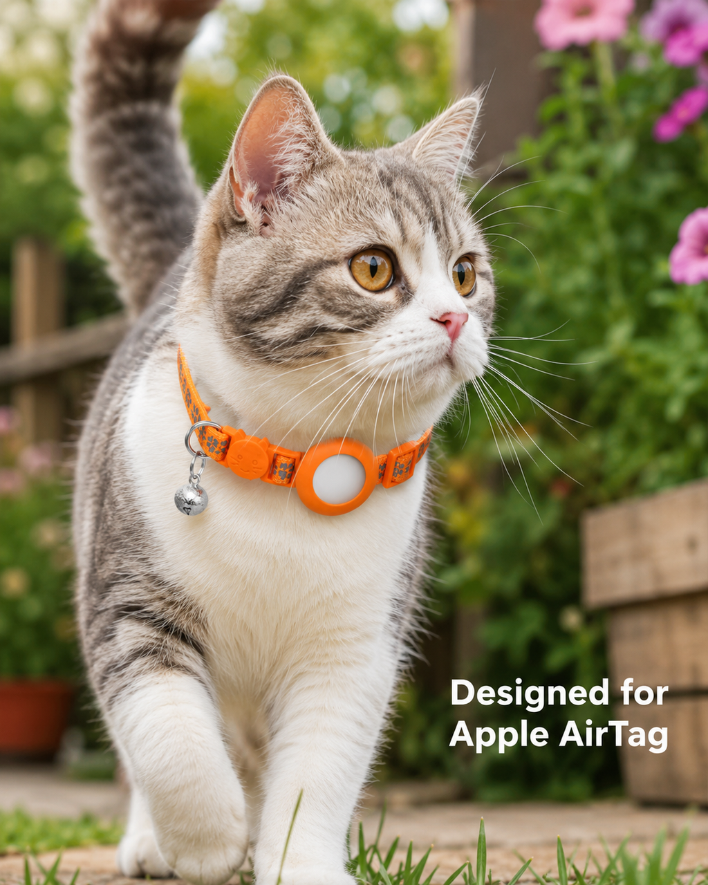 AirGuard AirTag Cat Collar by Scooth Pet