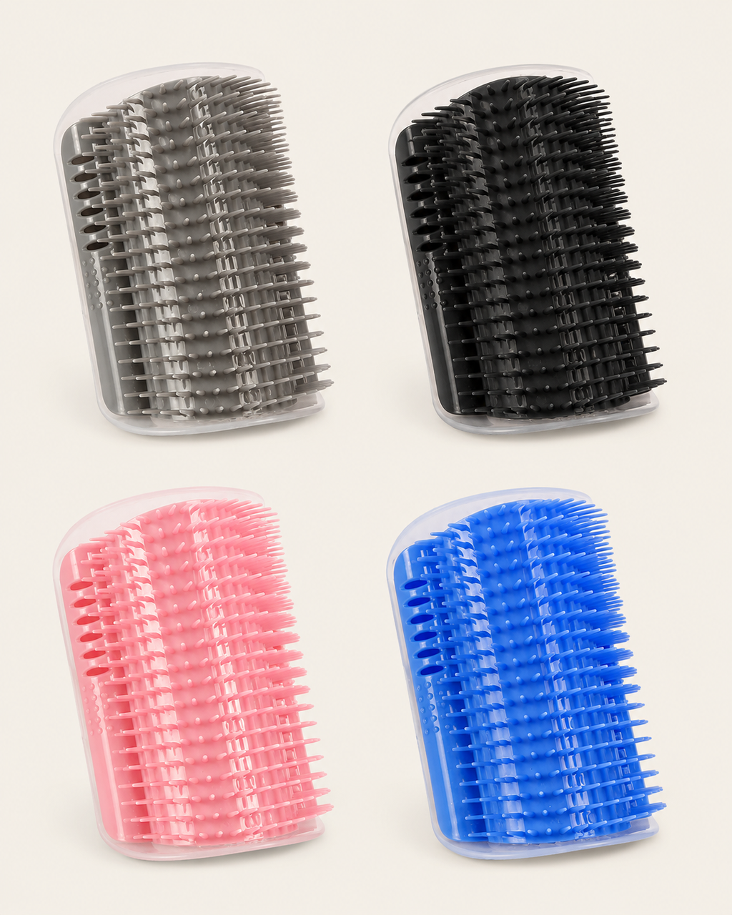 CornerSpa Self-Grooming Cat Brush by Scooth Pet