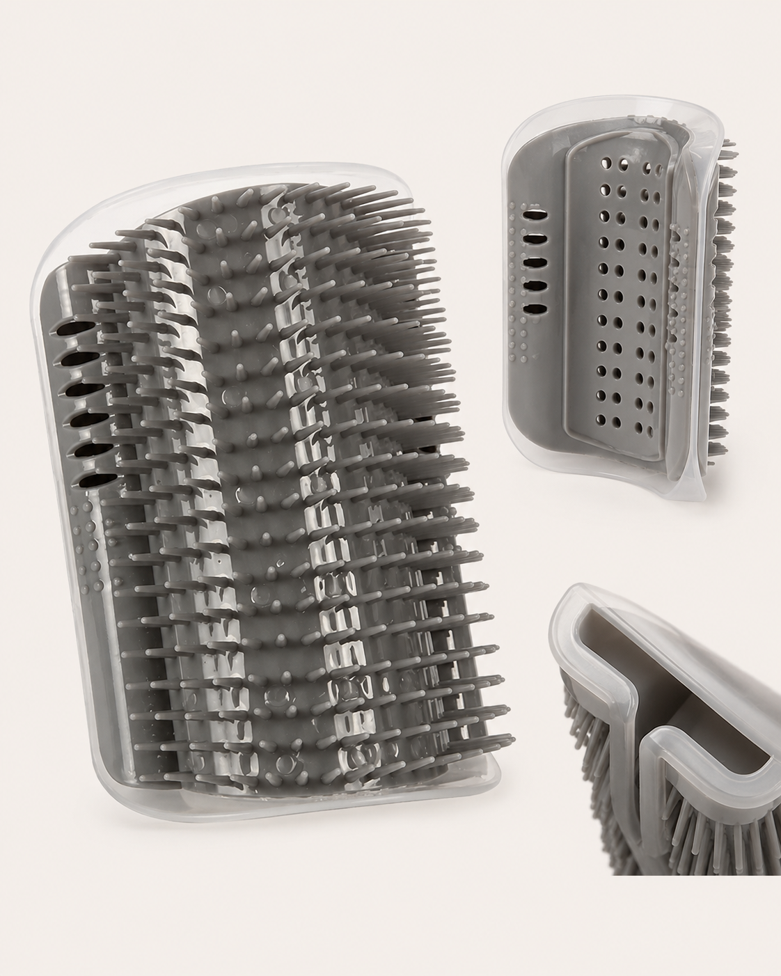 CornerSpa Self-Grooming Cat Brush by Scooth Pet