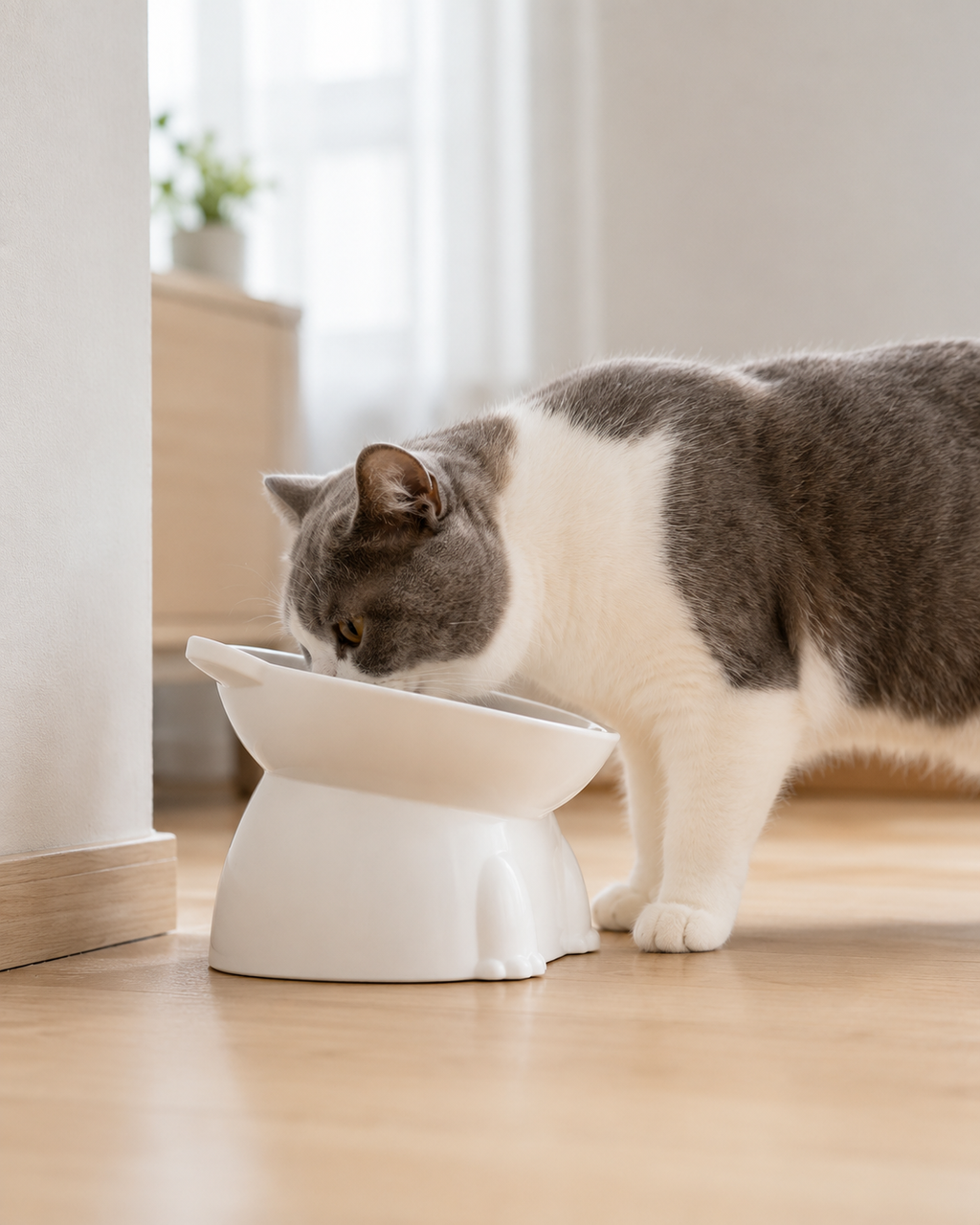 WhiskerLift Elevated Pet Bowl by Scooth Pet