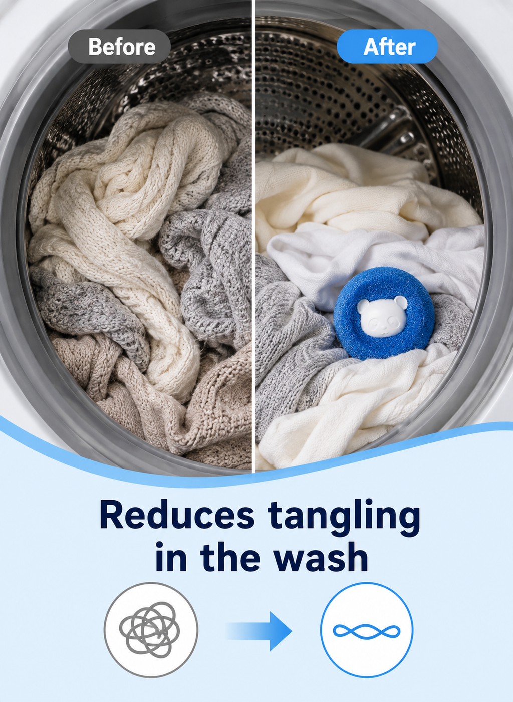 WashGuard Pet Hair Laundry Ball by Scooth Pet