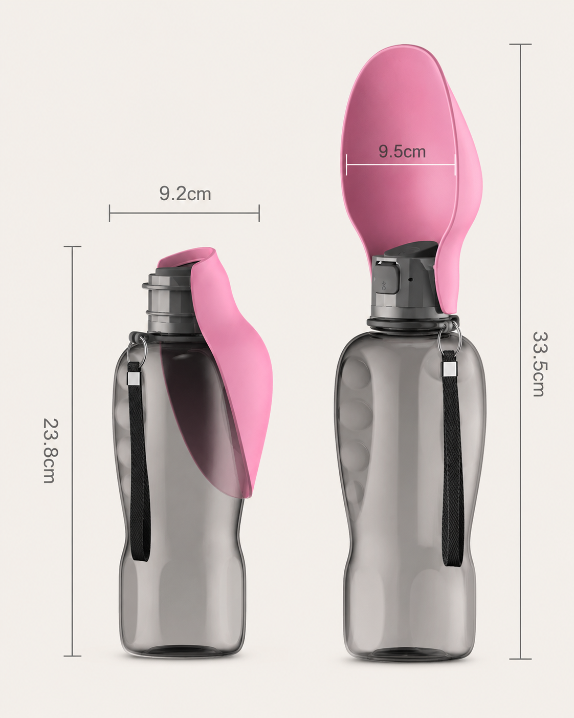HydraPup Travel Water Bottle by Scooth Pet