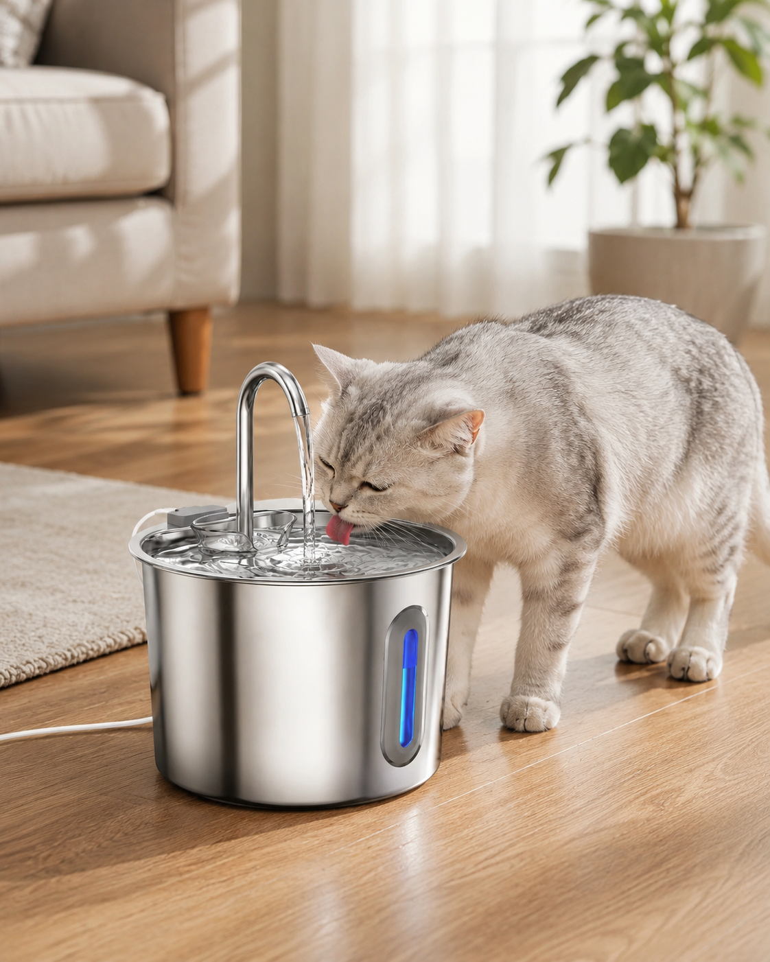PureFlow Pet Water Fountain by Scooth Pet