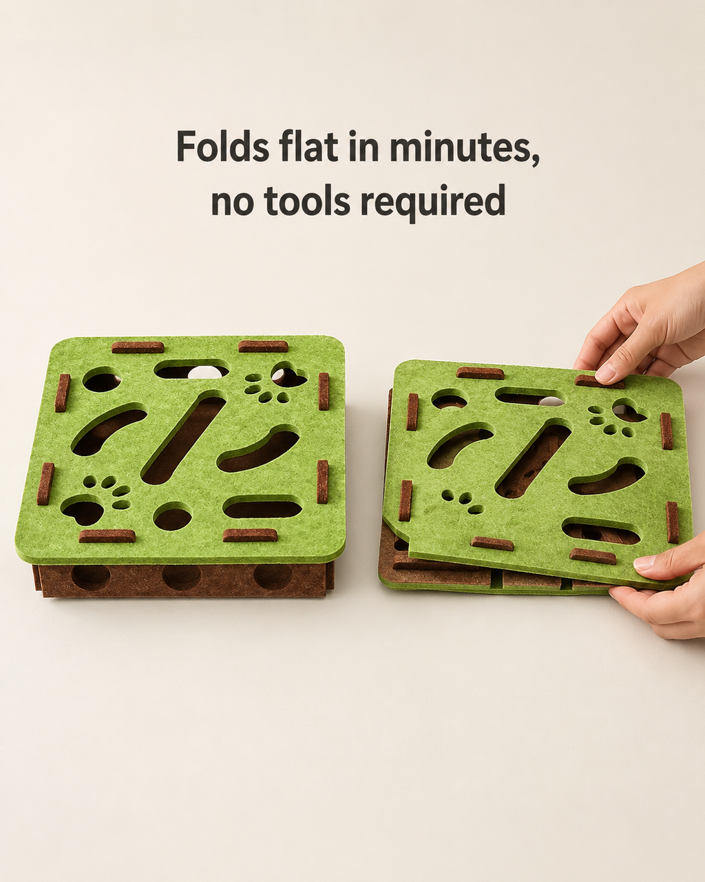 PuzzlePaws Cat Play Box by Scooth Pet