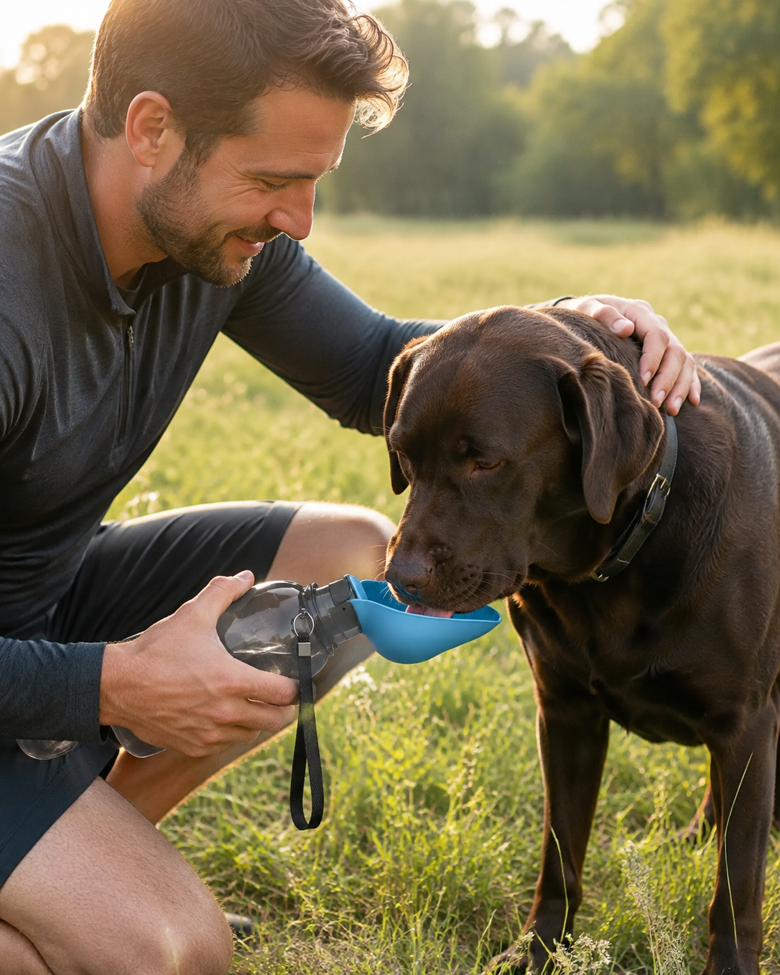 HydraPup Travel Water Bottle by Scooth Pet