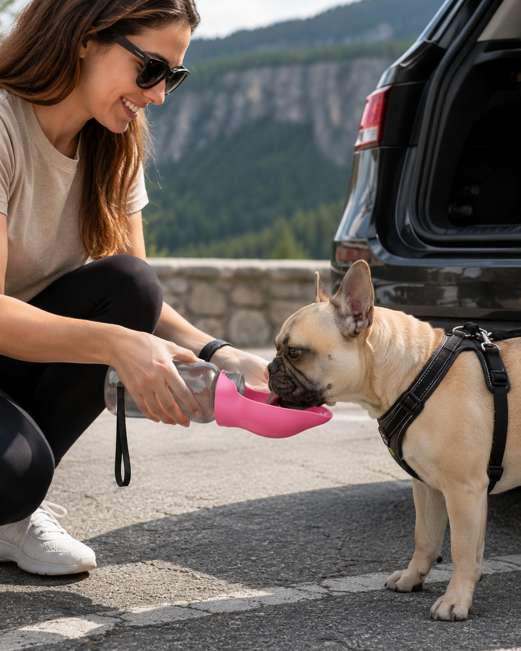 HydraPup Travel Water Bottle by Scooth Pet