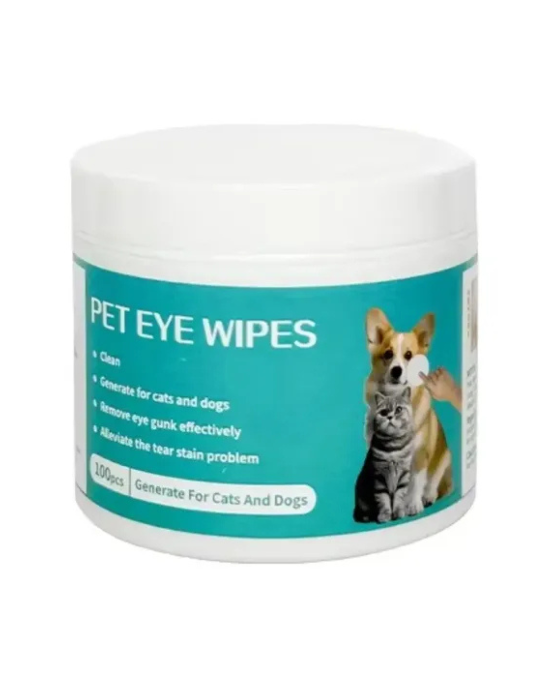 BrightEyes Tear Stain & Eye Cleaning Wipes by Scooth Pet