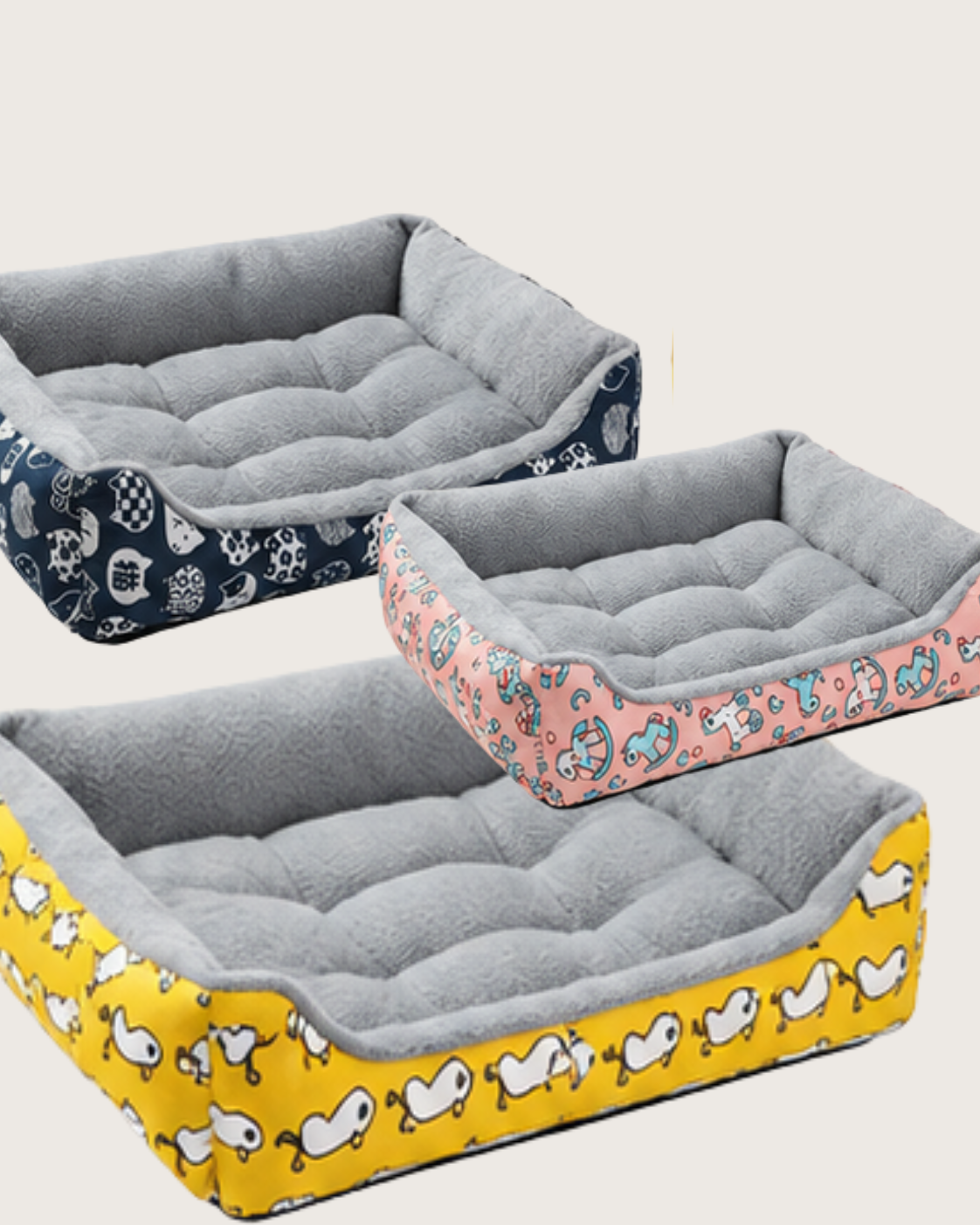 DreamNest Bolster Pet Bed by Scooth Pet