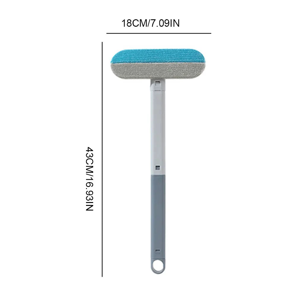 3-in-1 Long-Handle Pet Hair Remover Brush