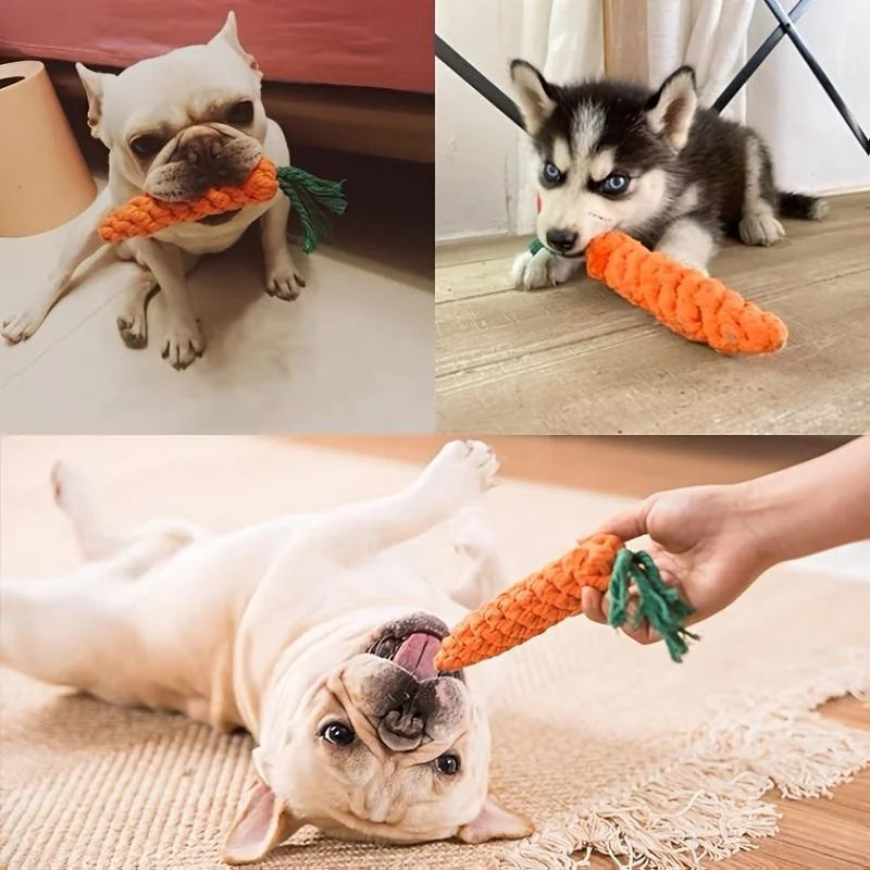 CarrotChew™ Rope Tug Toy by Scooth Pet