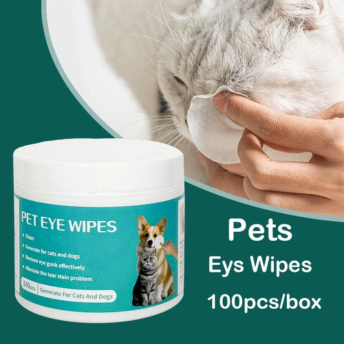 BrightEyes Tear Stain & Eye Cleaning Wipes by Scooth Pet