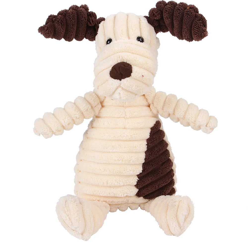 SnuggleSqueak Plush Chew Toy by Scooth Pet
