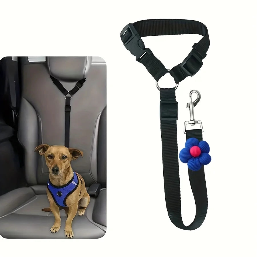 TravelSafe Adjustable Dog Car Seat Belt by Scooth Pet