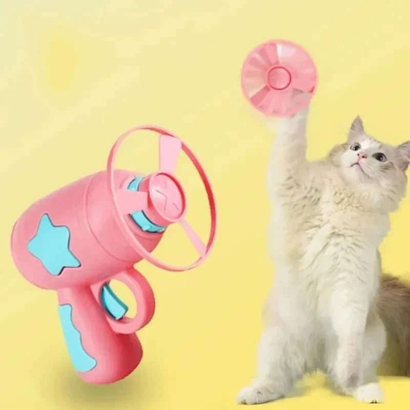 SkyPounce™ Flying Disc Launcher by Scooth Pet