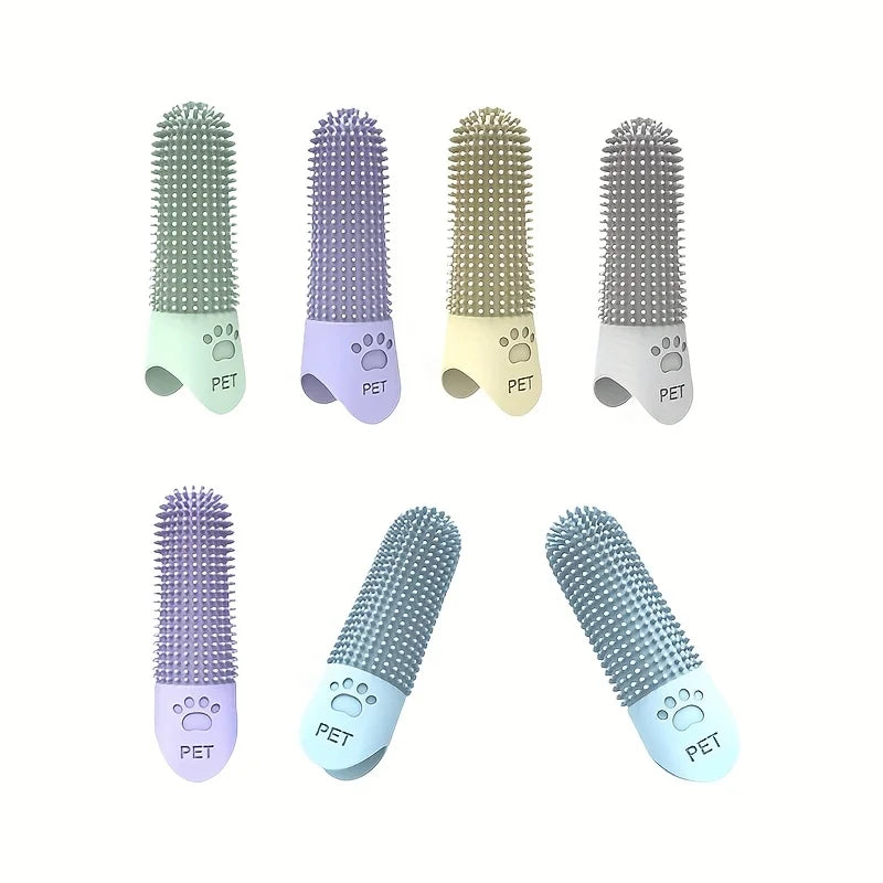 SmilePaw™ 360° Finger Toothbrush by Scooth Pet