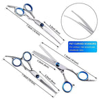 ProTrim Professional Curved Grooming Scissors by Scooth Pet