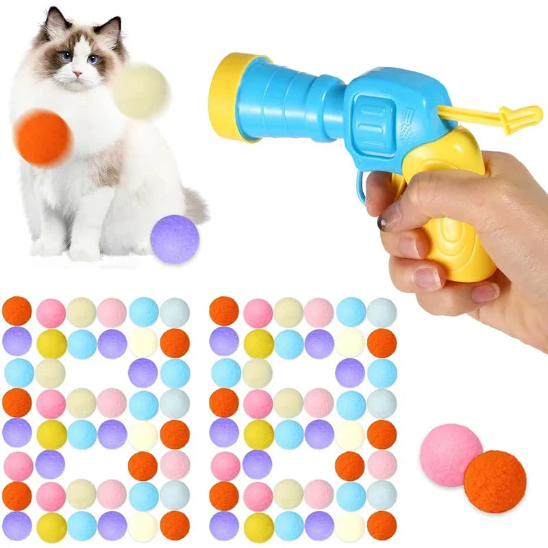 SkyPounce™ Interactive Ball Launcher by Scooth Pet
