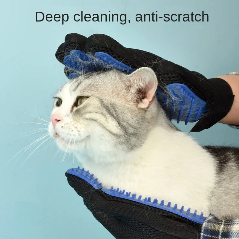 MassageGlove™ Silicone Grooming Glove by Scooth Pet