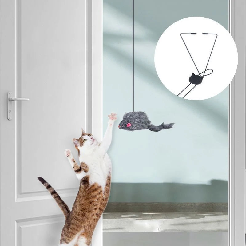 DoorDash™ Hanging Mouse Teaser by Scooth Pet