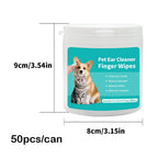 EarCare Finger Cleaning Wipes by Scooth Pet
