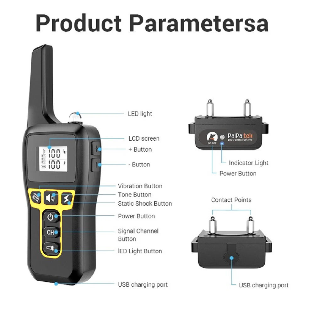 TrainMaster™ Remote Dog Training Collar by Scooth Pet