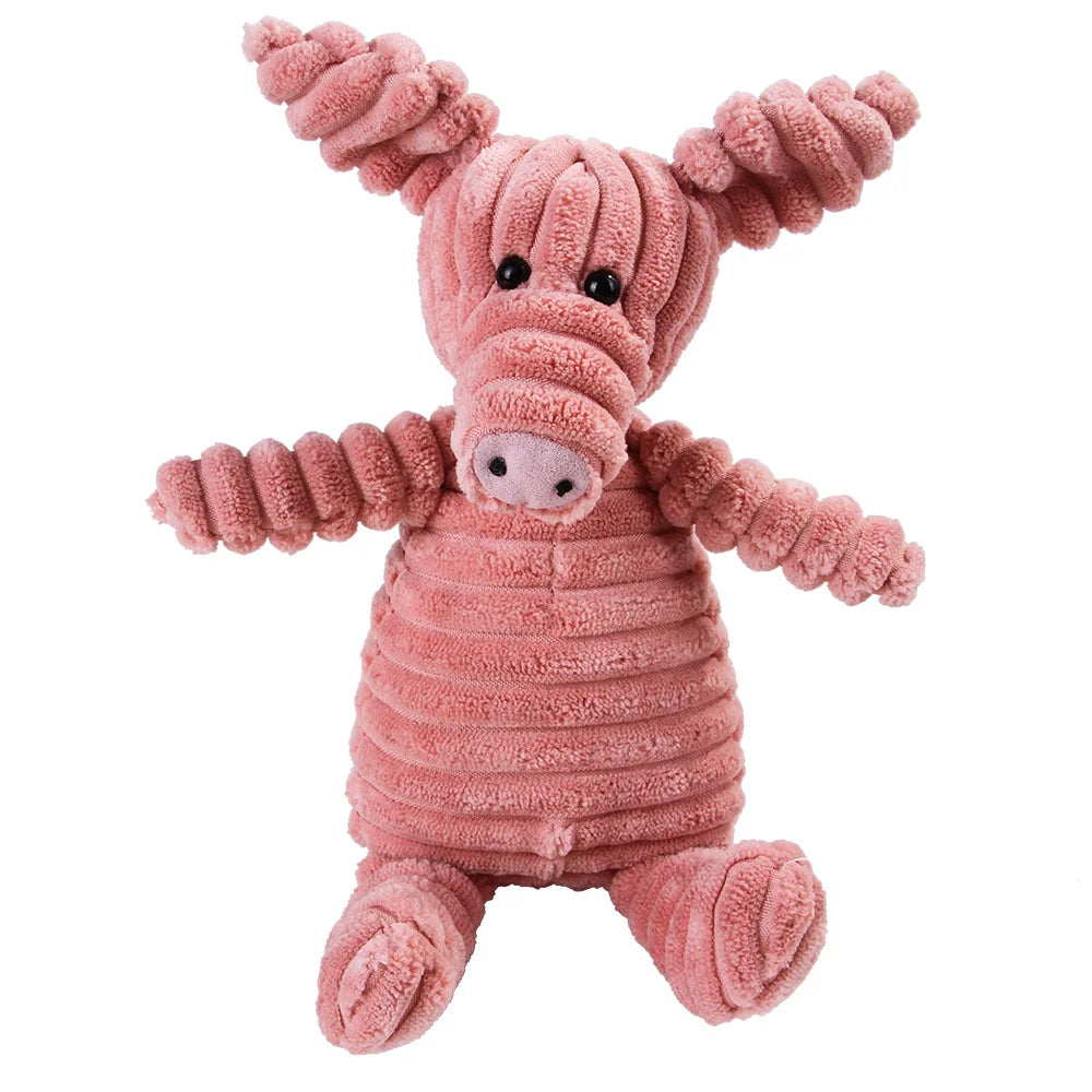 SnuggleSqueak Plush Chew Toy by Scooth Pet