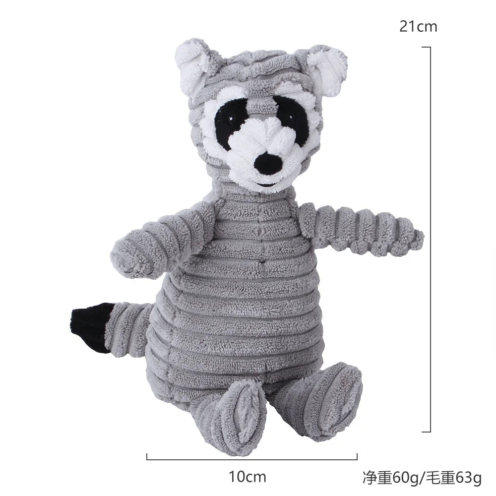 SnuggleSqueak Plush Chew Toy by Scooth Pet