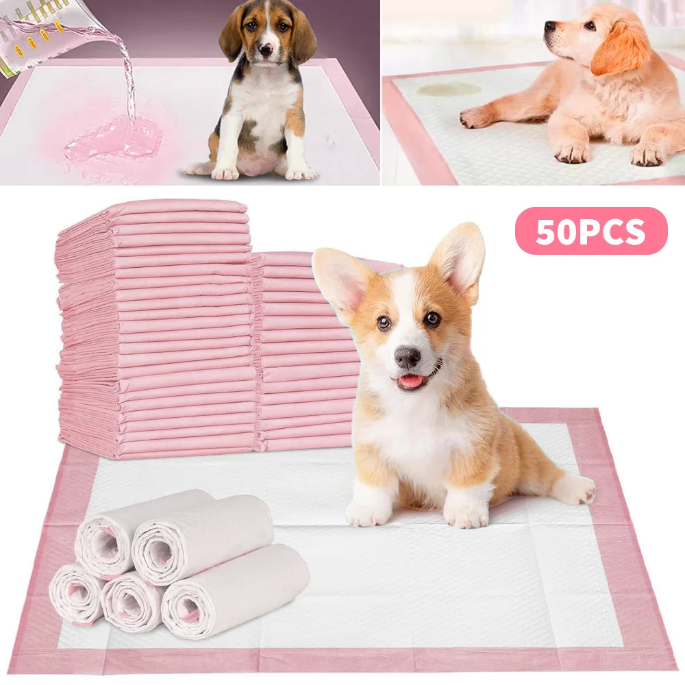 Super Absorbent Pet Diaper Dog Training Pee Pads Disposable Healthy Nappy Mat For Cats Dog Quick-dry Puppy Training for Cats