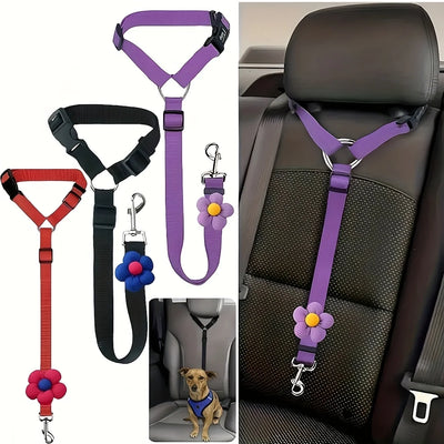 TravelSafe Adjustable Dog Car Seat Belt by Scooth Pet