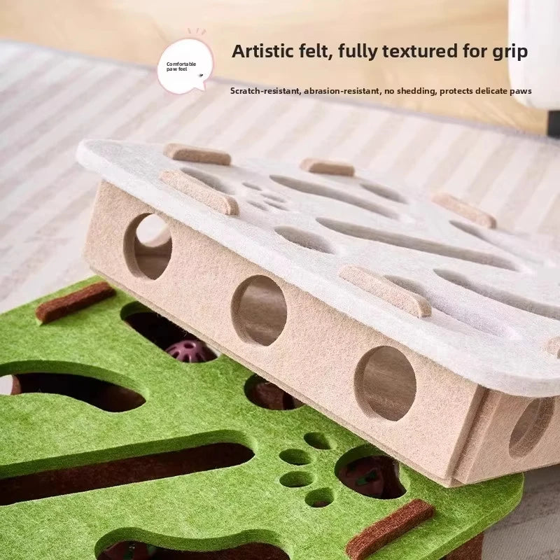 PuzzlePaws™ Interactive Cat Play Box by Scooth Pet