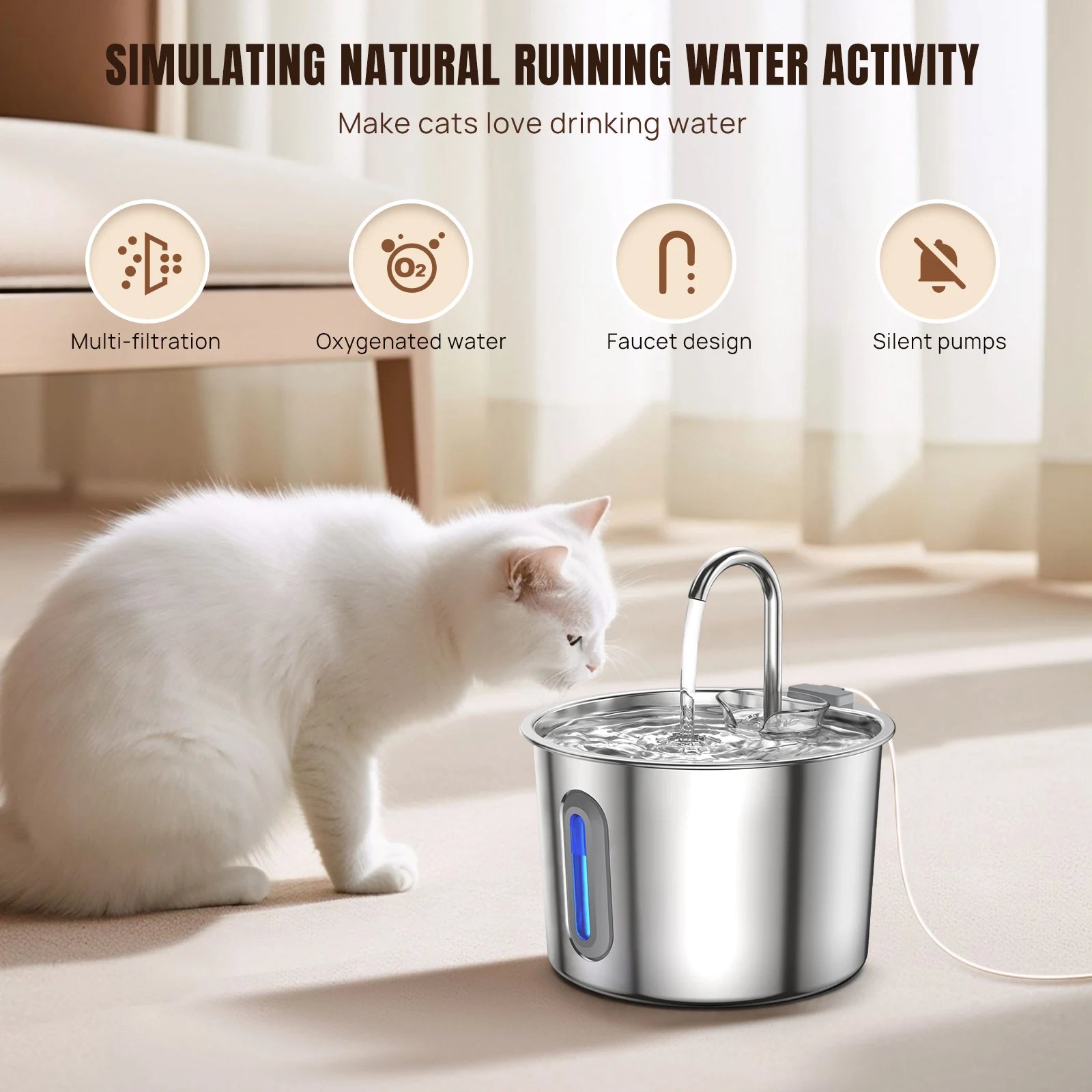 Pet Water Fountain