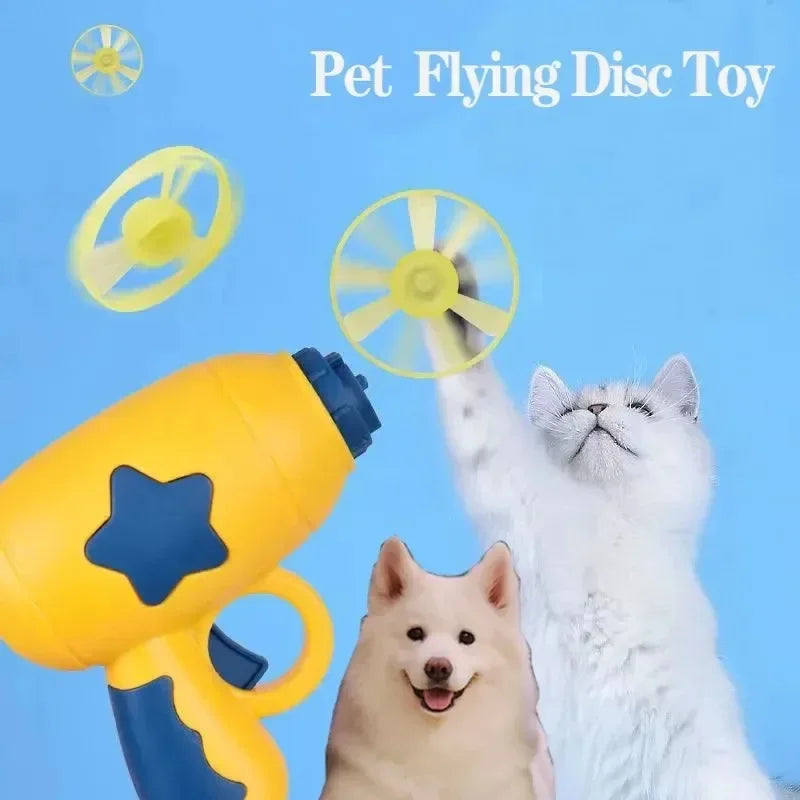 SkyPounce™ Flying Disc Launcher by Scooth Pet