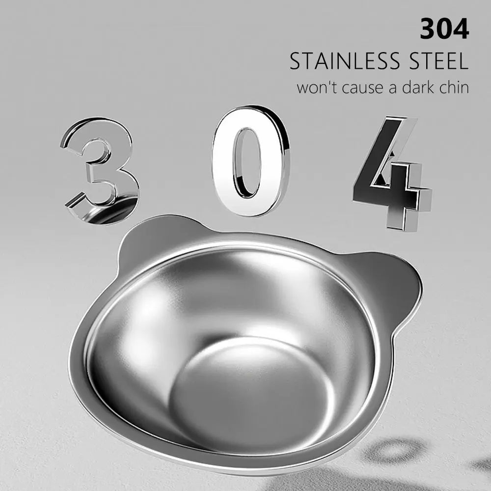 ElevaBowl™ Tilted Stainless Steel Pet Bowl by Scooth Pet