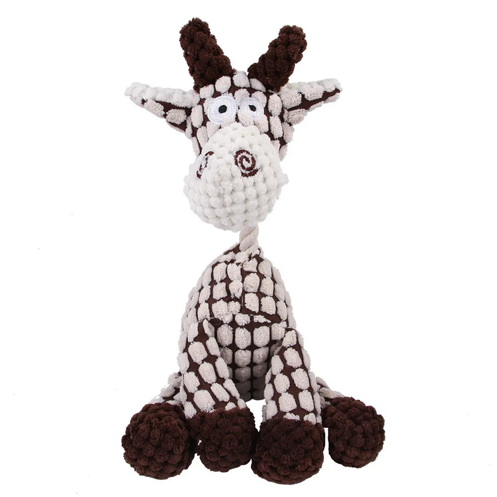 SnuggleSqueak Plush Chew Toy by Scooth Pet