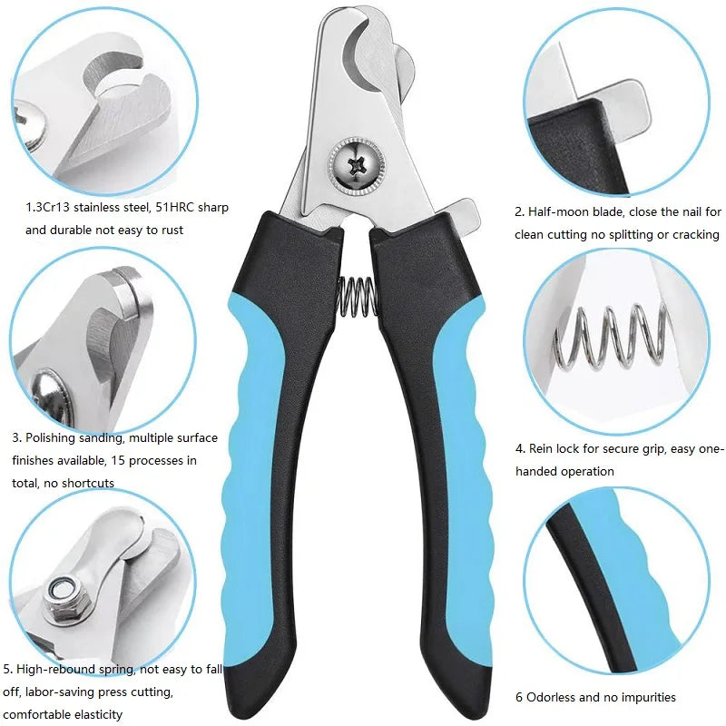 PrecisionClip™ Professional Pet Nail Clippers by Scooth Pet