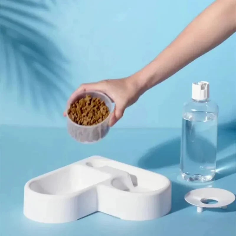 HydraHeart™ 2-in-1 Auto Water & Feeding Station by Scooth Pet