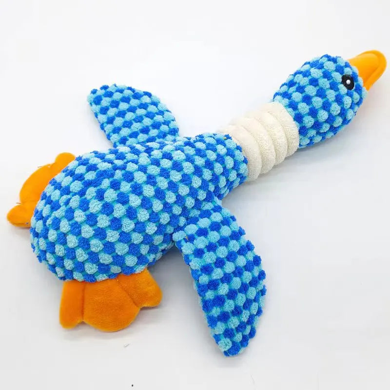 DuckBuddy™ Crinkle & Squeak Plush by Scooth Pet