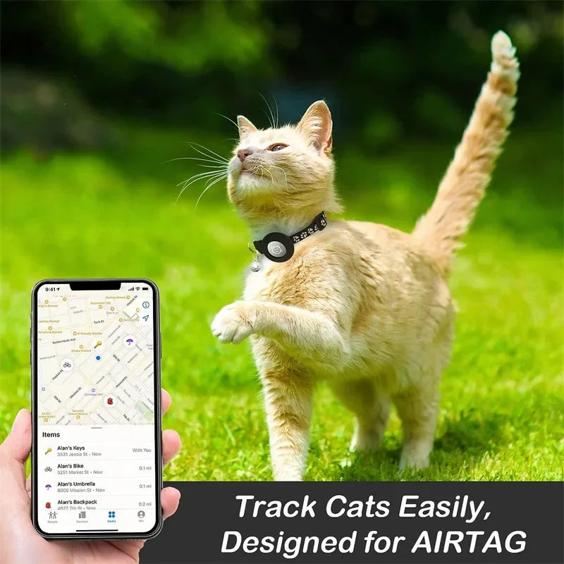 AirGuard™ AirTag Cat Safety Collar by Scooth Pet