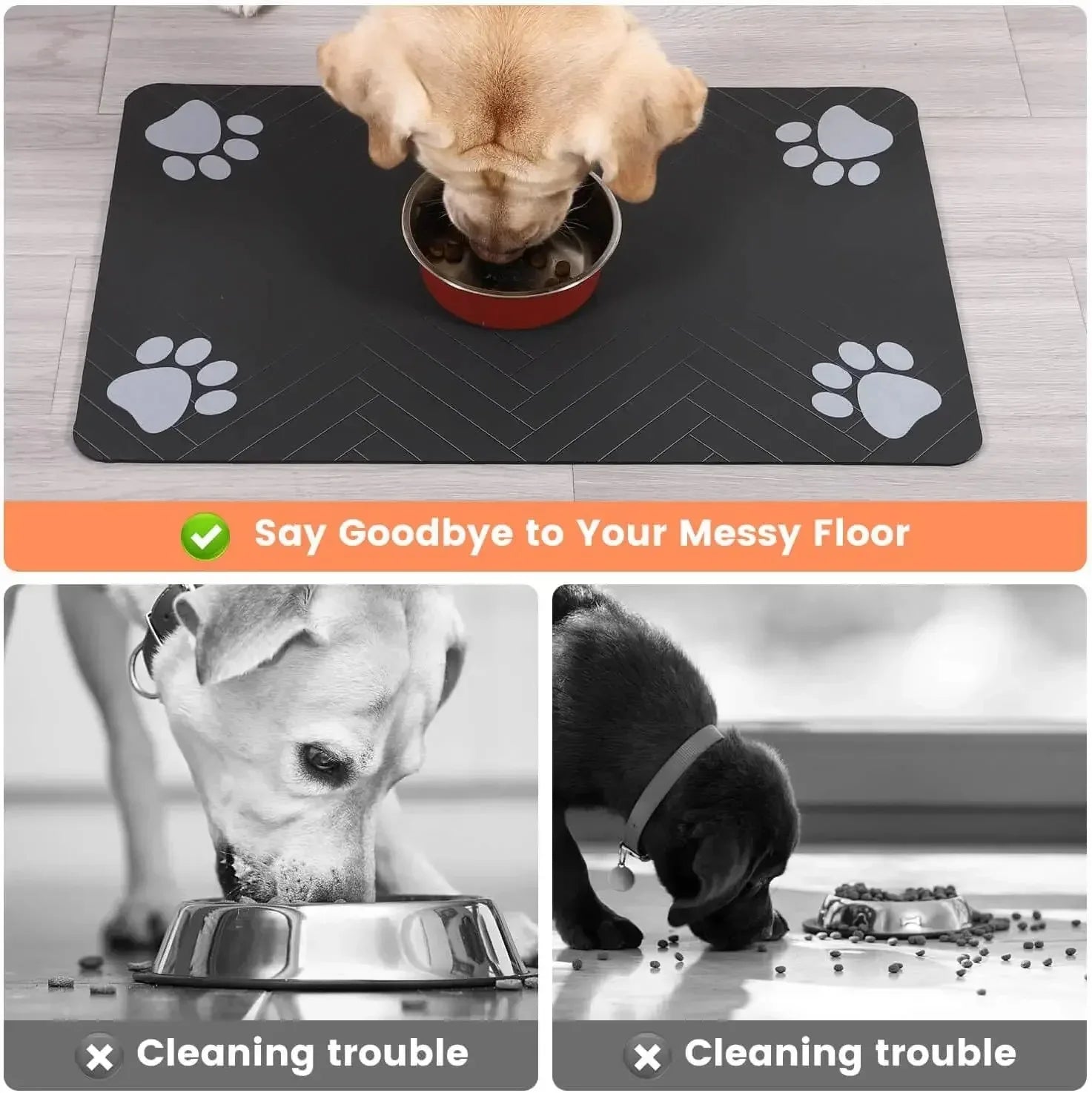 DryBowl™ Quick-Dry Feeding Mat by Scooth Pet